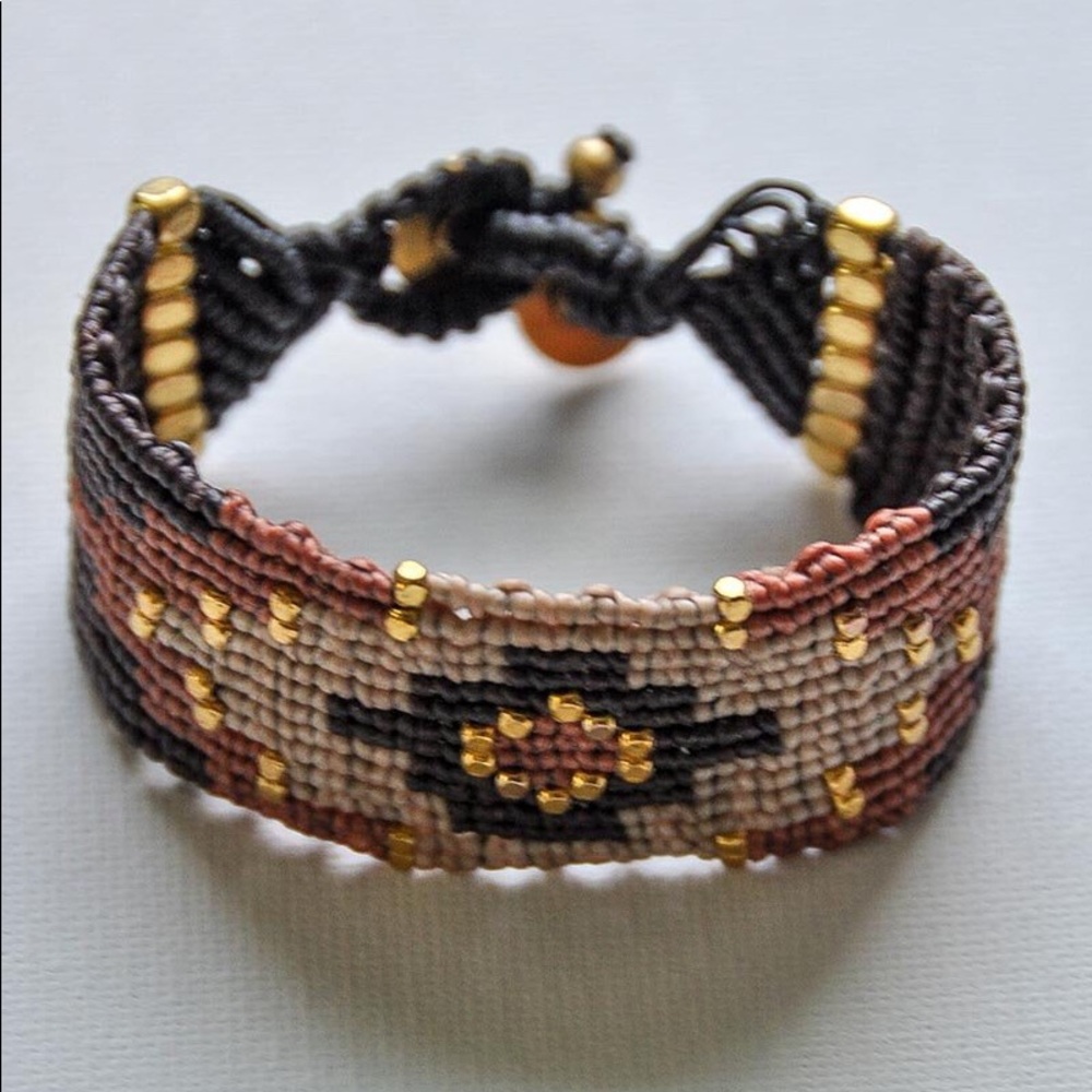 Woven Bracelet - Brown